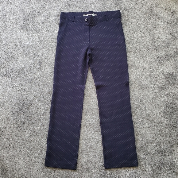 Betabrand Pants Womens Medium Blue Dress Yoga Stretch - Picture 1 of 14
